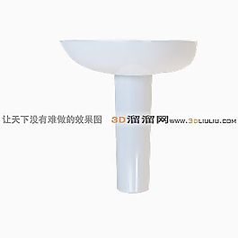 3D洗手盆模型