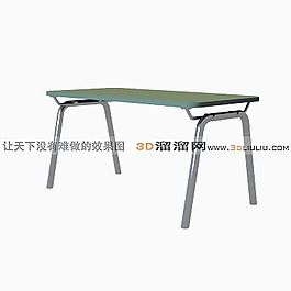 3D長(zhǎng)凳模型