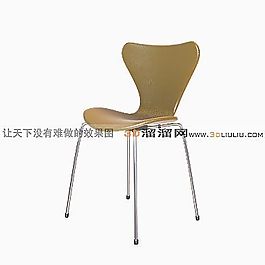 3D休閑椅模型