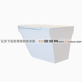 3D坐便器模型