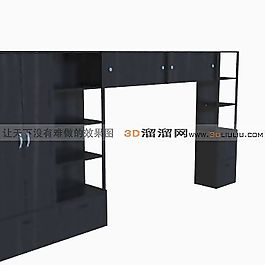 3D衣柜模型