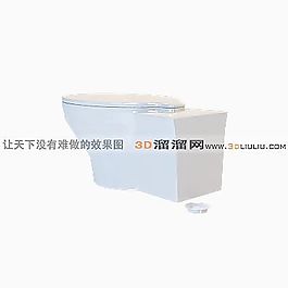 3D坐便器模型