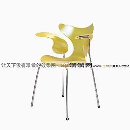 3D休閑椅模型