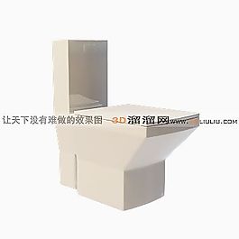 3D坐便器模型