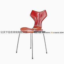 3D休閑椅模型