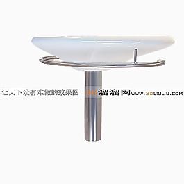 3D洗手盆模型