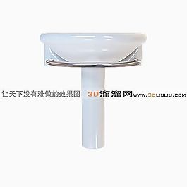 3D洗手盆模型