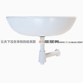 3D洗手盆模型