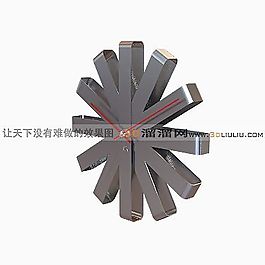 3D鐘表模型