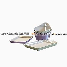 3D器皿模型