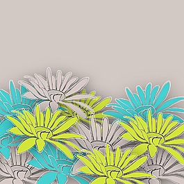 摘要背景與花
