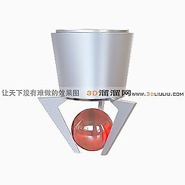 3D吸頂燈模型
