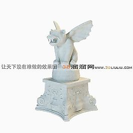 3D園林小品模型