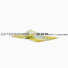 3D毛巾模型