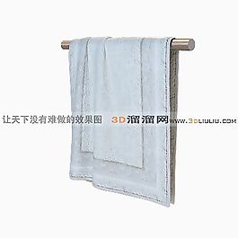 3D毛巾模型