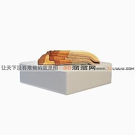 3D毛巾模型