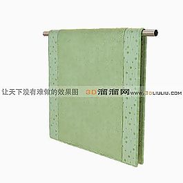 3D毛巾模型