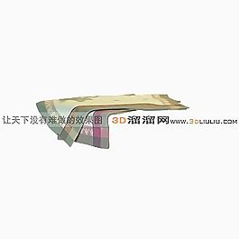 3D毛巾模型
