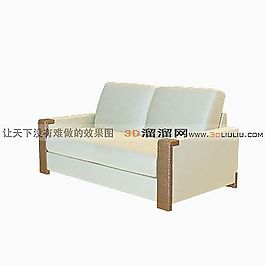 3D雙人沙發(fā)模型