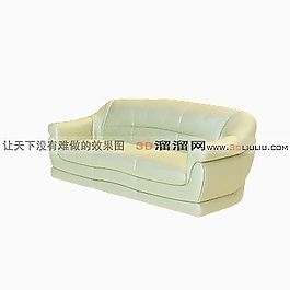 3D三人沙發(fā)模型