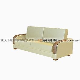 3D雙人沙發(fā)模型