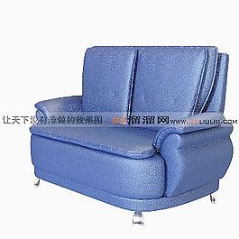 3D雙人沙發(fā)模型