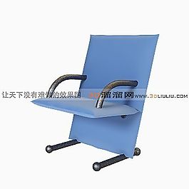 3D休閑椅模型