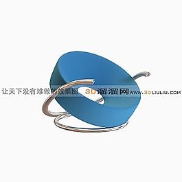 3D休閑椅模型