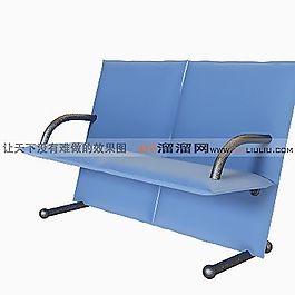 3D休閑椅模型