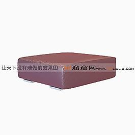 3D沙發(fā)凳模型