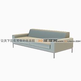 3D雙人沙發(fā)模型