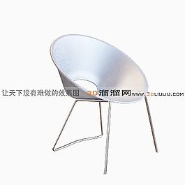 3D休閑椅模型