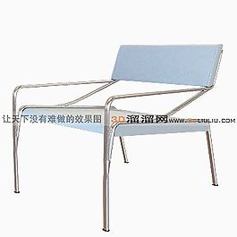 3D休閑椅模型