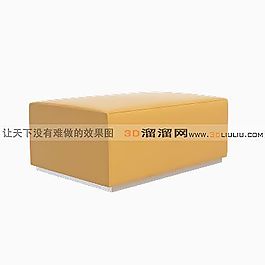 3D沙發(fā)凳模型