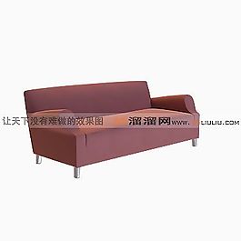 3D多人沙發(fā)模型