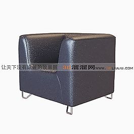 3D單人沙發(fā)模型