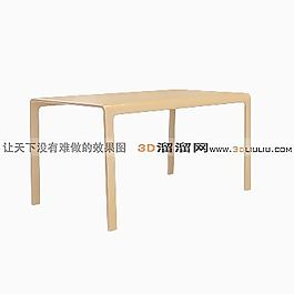 3D桌子模型