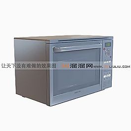 3D微波爐模型