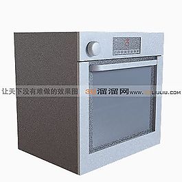3D微波爐模型