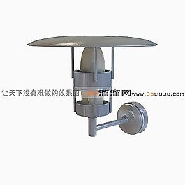 3D壁燈模型