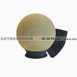 3D壁燈模型