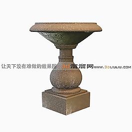 3D園林小品模型
