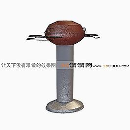 3D燒烤架模型