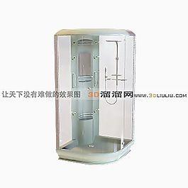 3D淋浴房模型