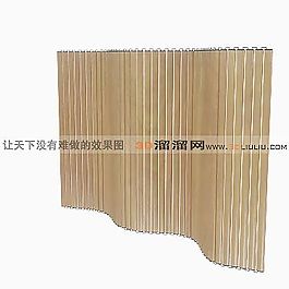 3D隔断模型