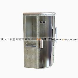 3D淋浴房模型