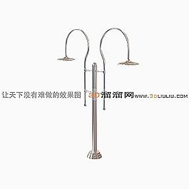 3D雙臂燈模型