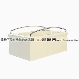3D浴缸模型