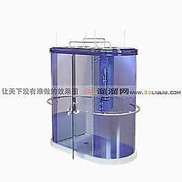 3D淋浴房模型