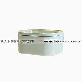 3D浴缸模型